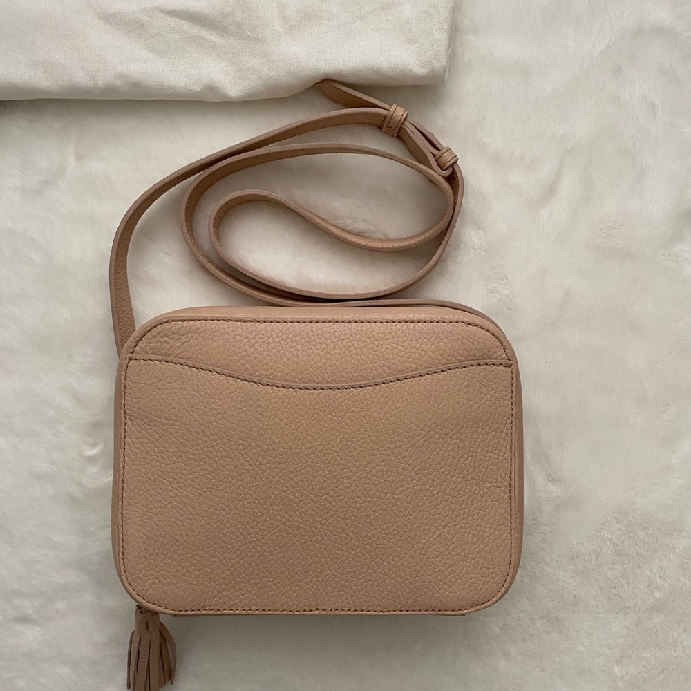 Cuyana mini tassel bag